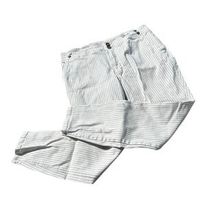 Pilcro And The Letterpress Anthropologie Crop Pants 30 High-rise Skinny Cropped